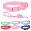 Adjustable PVC Pet Collars Combo Waterproof Soft Dog Leashes Small/ Medium/ Large Dogs