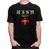 Мужские футболки с индивидуальным логотипом Mash с эффектом потертости, 100% хлопок, короткий рукав, одежда
