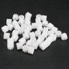 50Pcs 10 Teeth Plastic Worm Gears Model 102A Motor Transmission Useful Motor Parts  RC Car Robot