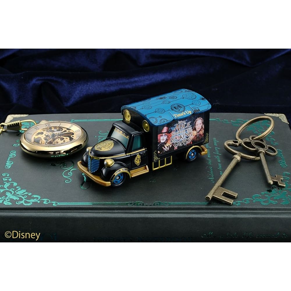 Tomica Disney Motors Goody Carry Alice in Wonderland Time Travel Toy Vehicle