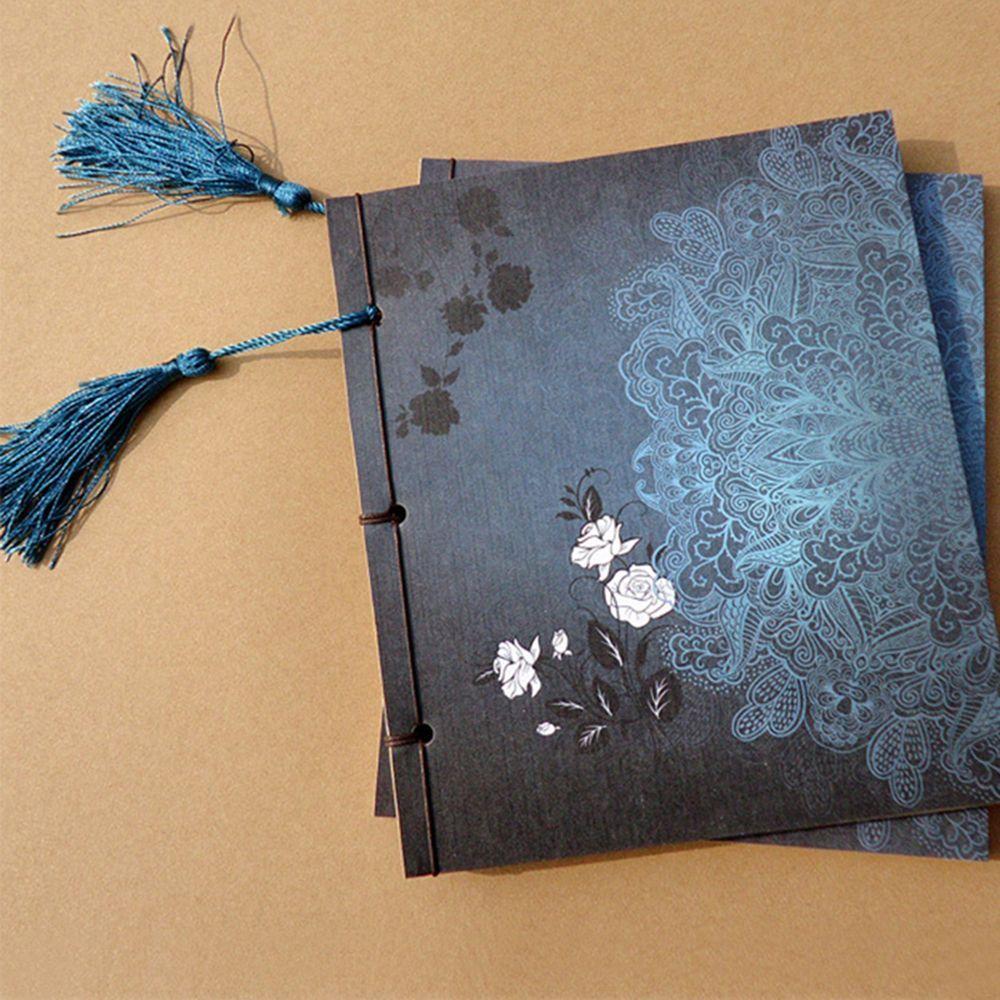 Thread-bound School Stationery Chinese Style Book Sketchbook Sketch Blank Notepad Notebook Journal