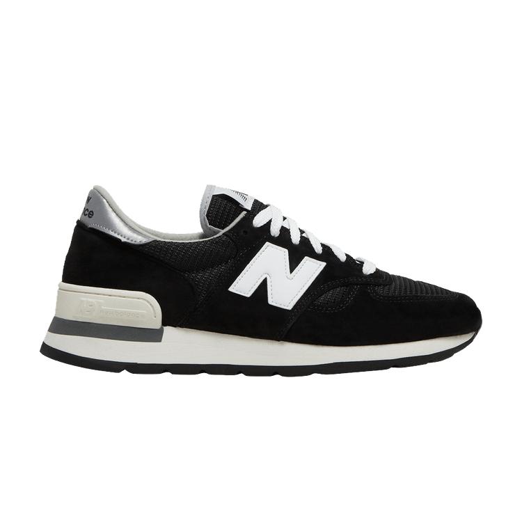 Мужские кроссовки New Balance 990v1 Сделано в США 'Черно-белый'
