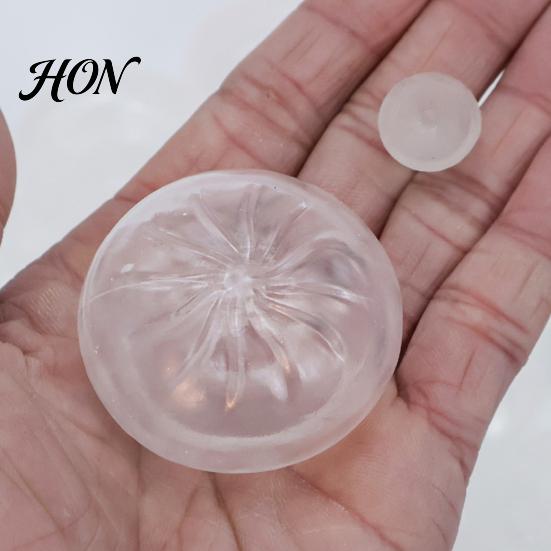 Dumpling Squeeze Toy Making Kit DIY Skin, Fillable Empty Ball Skin with Portable Sensory Toys Stopper, Anxiety Relief Simulated Bun Supplies Stopper