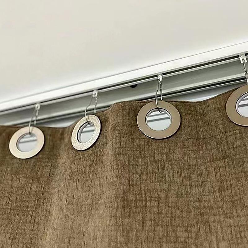 10/20Pcs Curtain Open Gourd Rings Carabiner Keychain Clip Window Curtains Hook Bath Shower Curtains Rods Clamp Accessories