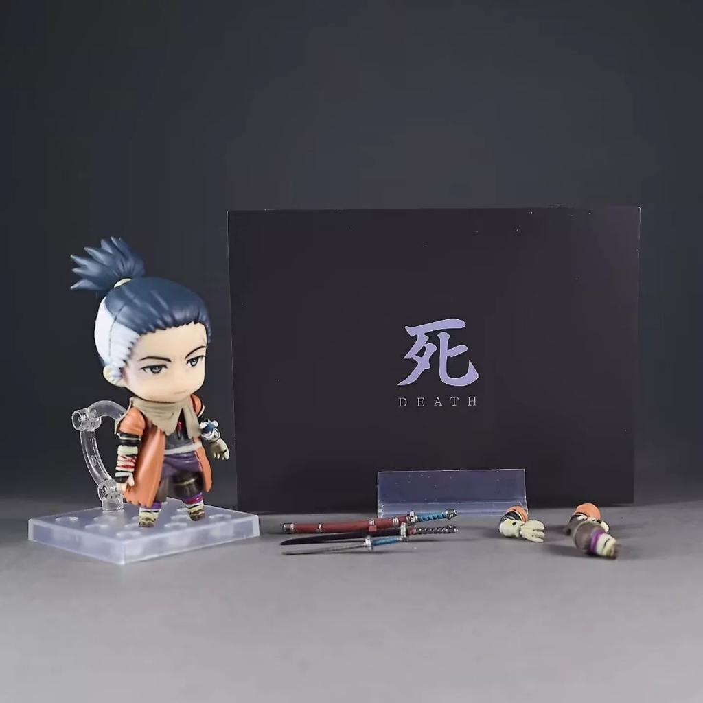 В наличии Sekiro: Фигурка Action Figure 2522 Q-Version Clay Man из игры Shadows Die Twice Sekiro Коллекционная модель Кукла для активных игр Игрушки Подарки для детей