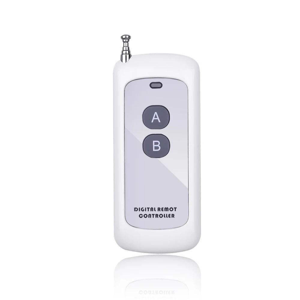 433MHz Wireless Remote Control 2/4/6/8 Buttons Remote Control Learning Code 1527 Antenna Reach 1000m Long Range