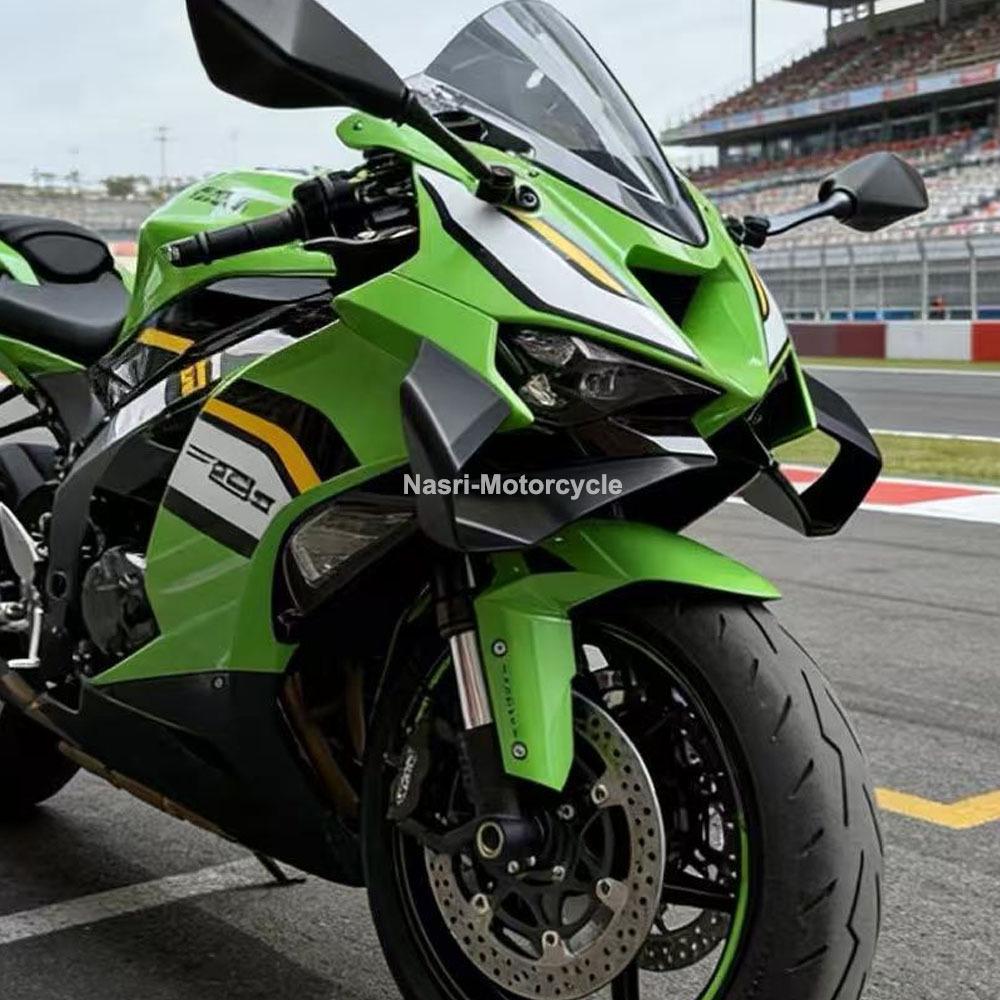 Kawasaki ZX-6R 2024-2026 Нижняя губа Дефлектор ветра Спойлер Боковой обтекатель