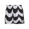 Оригинал Marimekko Удобные Спортивные Вышитые Дышащие Повседневные Шорты Женские Шорты Черный Белый H20477