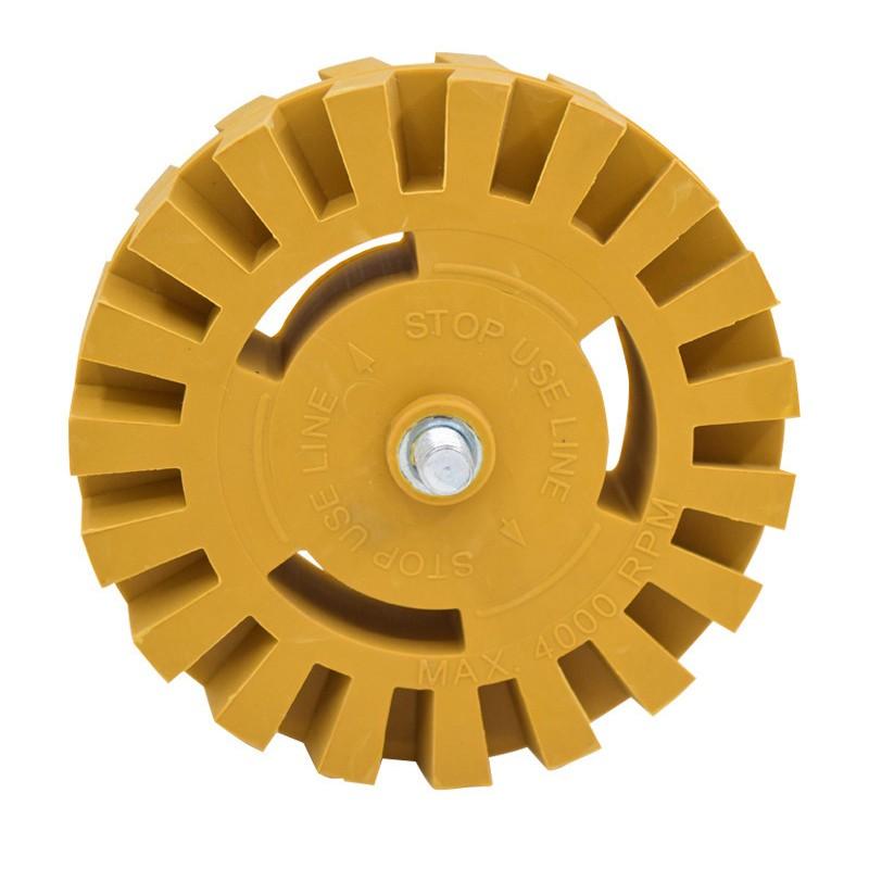 Pneumatic Rubber Removal Disc Car Body Sticker Remover Protecting Car Paint Surfaces Adhesive Cleaner Tool