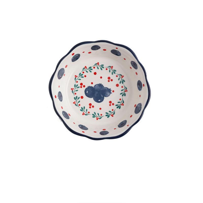 Керамическая салатница, милая фарфоровая миска, миска для риса, креативная маленькая миска, бытовая миска, одна десертная миска, тарелки с фруктами