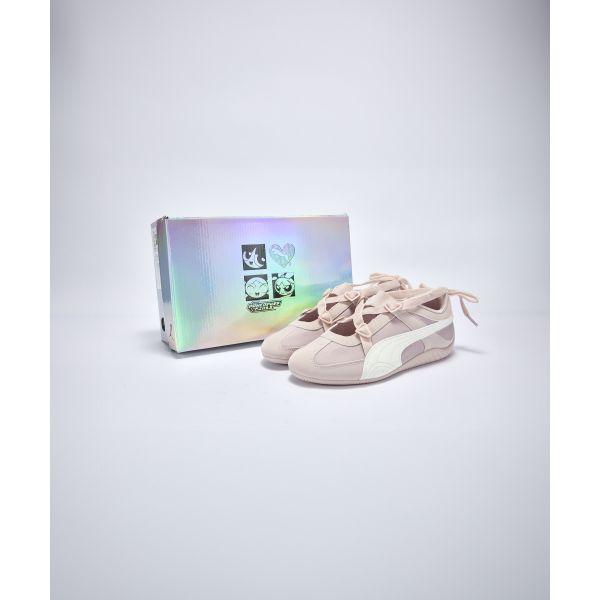 Суперкрошки x Puma Speedcat Ballet Кроссовки для детей старшего возраста Blossom Детские Розовый Белый 408102-01