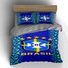 Brazilian Football Confederation logo. Bedding sets Duvet cover sets Duvet covers Pillowcases(1 * Duvet Cover 2 * Pillowcases, without duvet insert)