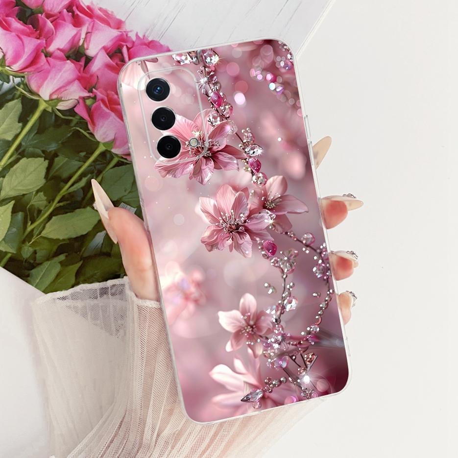 Чехол для Oppo A74 5G CPH2197 CPH2263 Милый Лев Модный Расписной Чехол Мягкий Силиконовый Чехол для Oppo A74 A 74 OppoA74 5G Чехлы Сумки