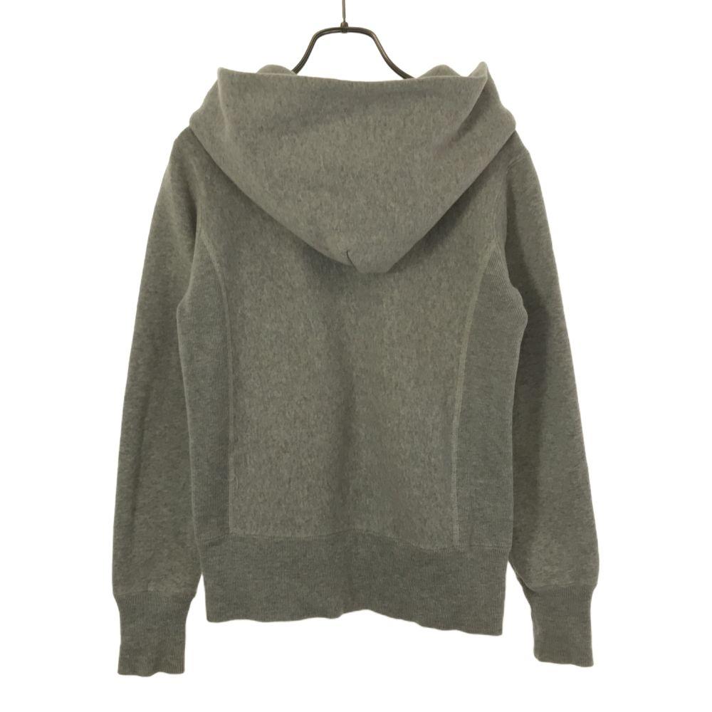 Champion Реплика монохромного синего свитшота с длинным рукавом Reverse Weave на молнии, мужской, б/у