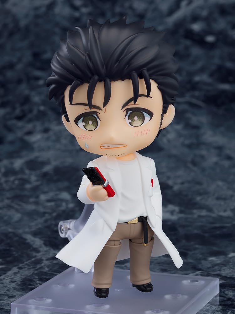 Good Smile Company Нендороид STEINS GATE Окабе Ринтаро Пластиковая Раскрашенная Подвижная Фигурка 2.0 Без Масштаба
