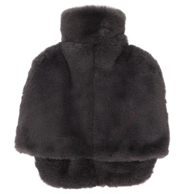 Грелка для ног с мягким пушистым чехлом, серая резиновая грелка для шеи и плеч, для ног