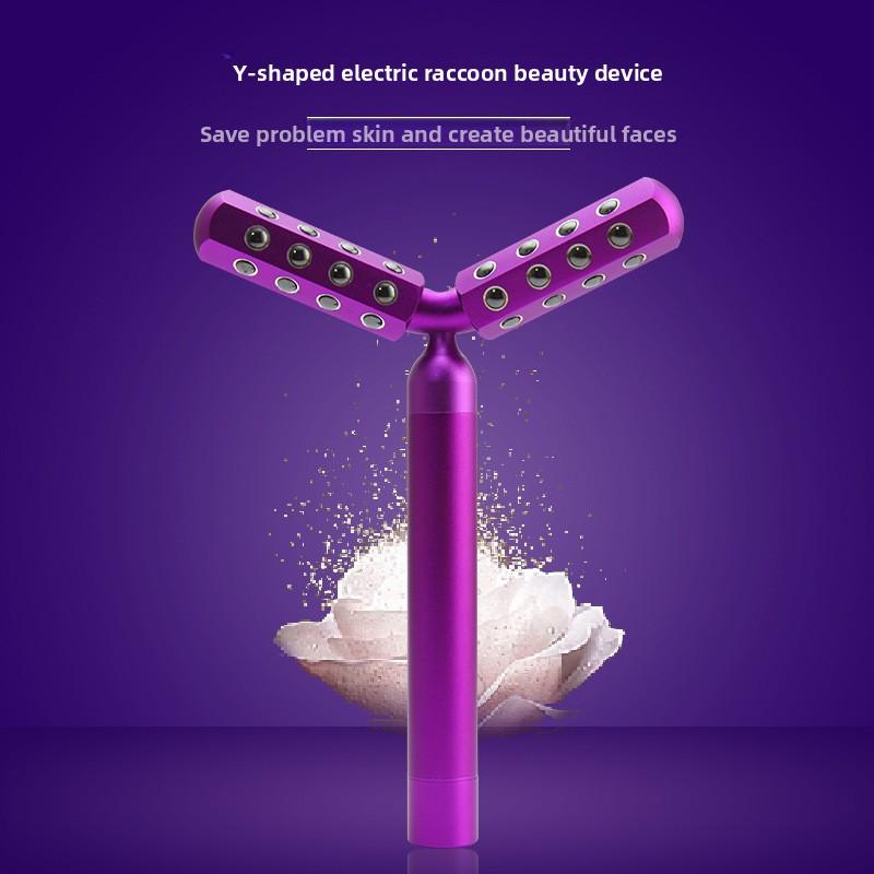 Электрический бьюти-стик Многофункциональная волшебная палочка Звуковой массажер для тела Бьюти-роллер Массажер для лица Бьюти-инструмент