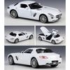 1/24 WELLY Mercedes Benz SLS AMG спортивный автомобиль модель из сплава игрушка литая под давлением модель моделирование украшения автомобиля коллекция для мальчиков подарок