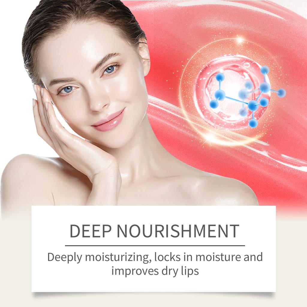 Розовый осветляющий крем-бальзам для губ Fresh - отбеливающая, увлажняющая и питательная эссенция для темных дымчатых губ