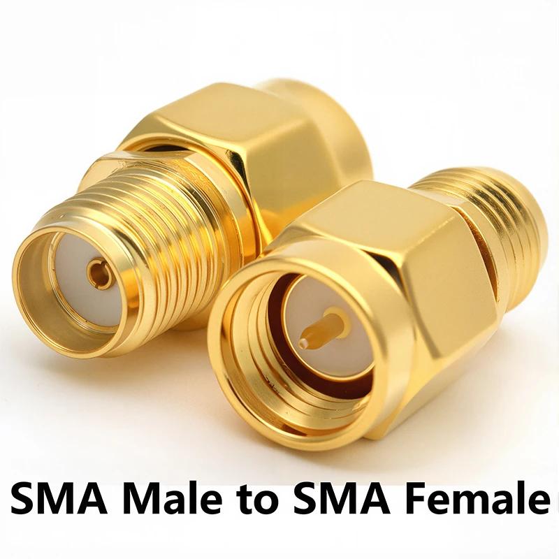 Copper Brass RF SMA to SMA N BNC UHF TNC, RP SMA to PL259 SO239 RF Coaxial Converter Straight Connector