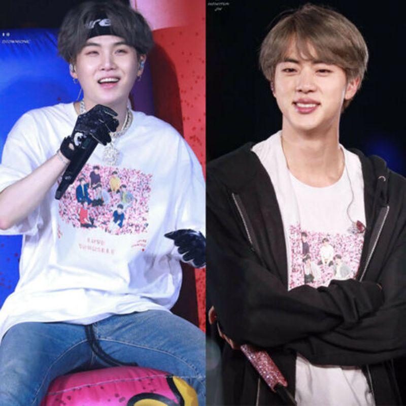 Tshirt Kpop Bts Love Speak Yourself Concert Tshirt Casual Tee Jk Rm Tops Jimin