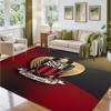OGC Nice FC Design Crystal Velvet Rug Soft Decorative Mat for Bedroom Entrance
