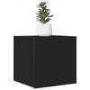 TV Wall Cabinets 2 pcs Black 30.5 x 30 x 30 cm