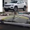 Для Jeep Compass 2017 2018    Стайлинг-наклейка на кузов автомобиля Пластиковые дефлекторы окон (ветровики) Защита от дождя/солнца Детали вентиляции