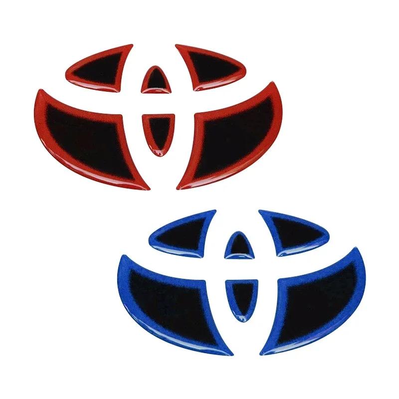Для Toyota RAV4 Camry CHR Corolla Levin Allion Декоративные наклейки на решетку Автомобильный передний задний значок логотип Наклейка