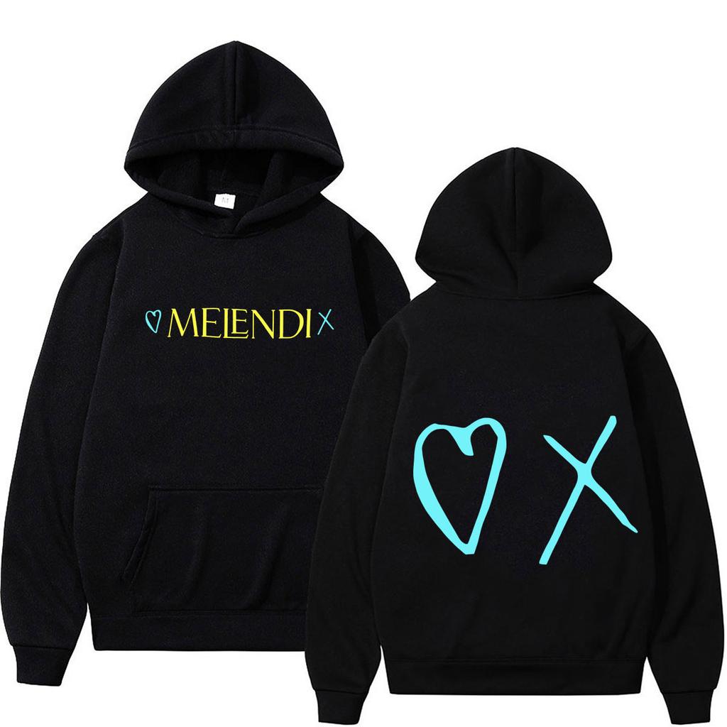 Rapper Melendi Tour 2026 Print Hoodie Men Women Fashionclothing Sweatshirt Long Sleeves Loose Casual Oversized Winter Pullover