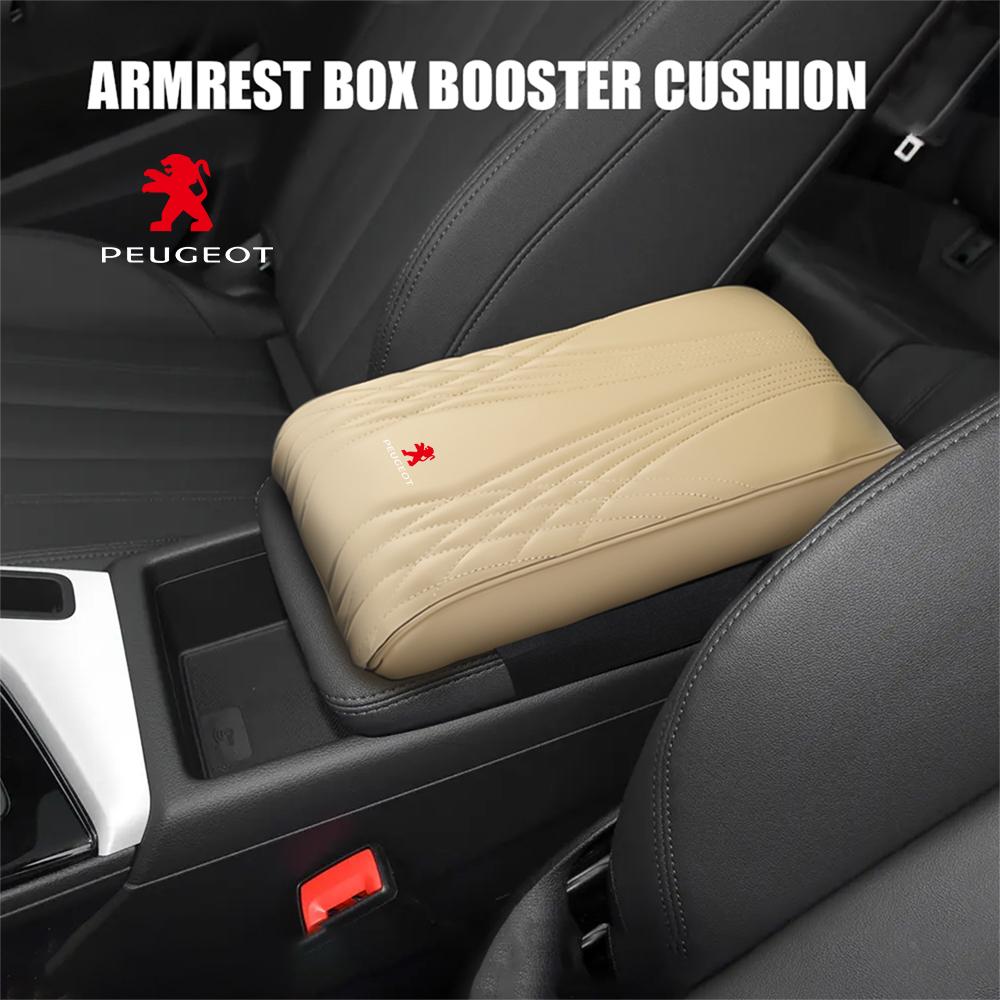 Universal Comfortable Car Armrest Box Pad Auto Central Armrest Box Center Cover For Peugeot 308 406 508 PPW 3008 5008 1008 607 2008