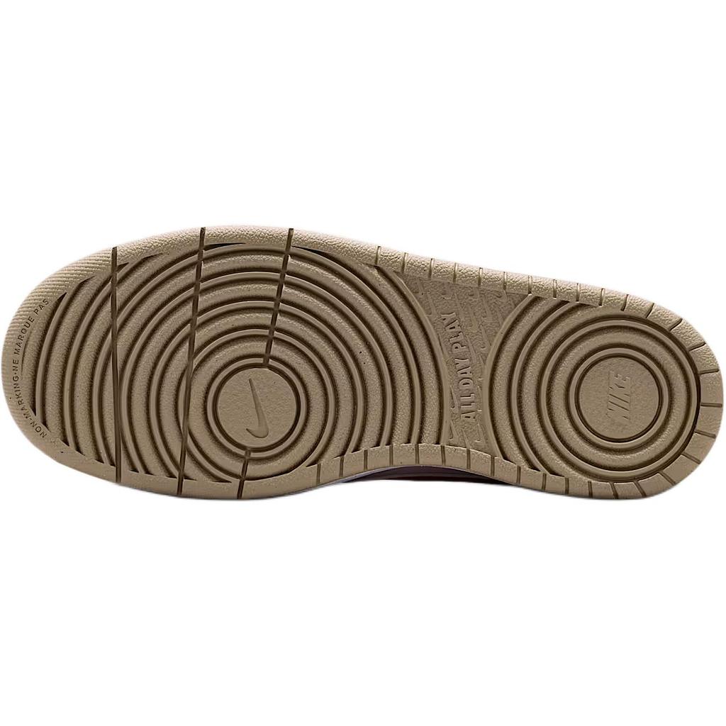 Nike Кроссовки Borough Low Recraft GS Темно-красный Команда Красный Частица Роза Детские Кроссовки Белый Дракон-Красный DV5456-603