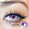 Eyeshare Косплей Фиолетовый Цвет Контактные Линзы для Глаз Синие Линзы Colorcon Аниме Coser Линзы Макияж Глаз Pupilentes