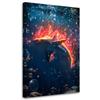 Canvas Print Burning Shark