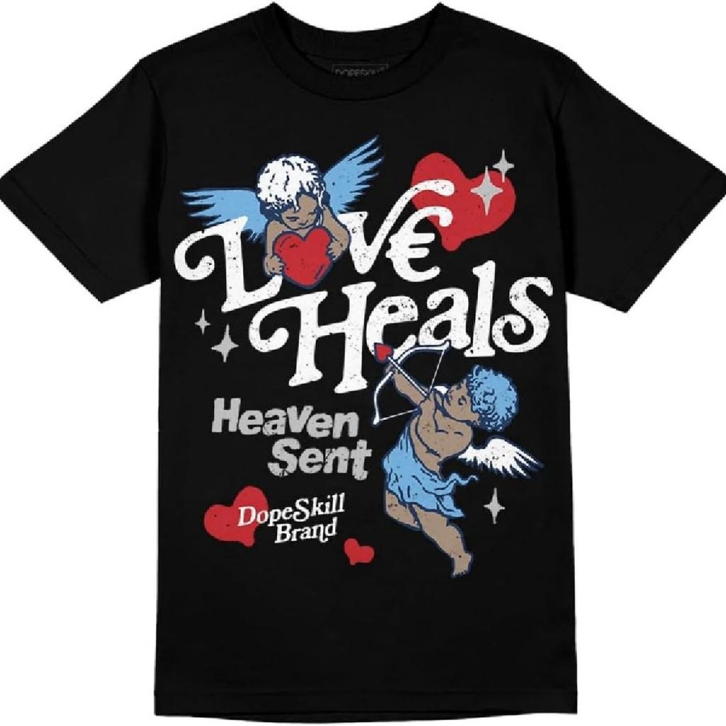 Крутая Графическая Футболка Streetwear Хип-Хоп Hypebeast Уличный Стиль Футболка с Круглым Вырезом Унисекс Футболка Сочетание Цветов с Кроссовками Футболки Ангел