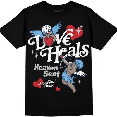 Крутая Графическая Футболка Streetwear Хип-Хоп Hypebeast Уличный Стиль Футболка с Круглым Вырезом Унисекс Футболка Сочетание Цветов с Кроссовками Футболки Ангел