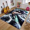 Iguro ObanaiPrinted Area Rug Carpet for Bedroom Living Room Home Decor Rugs Mat Non Slip Mat Rug for Bedside