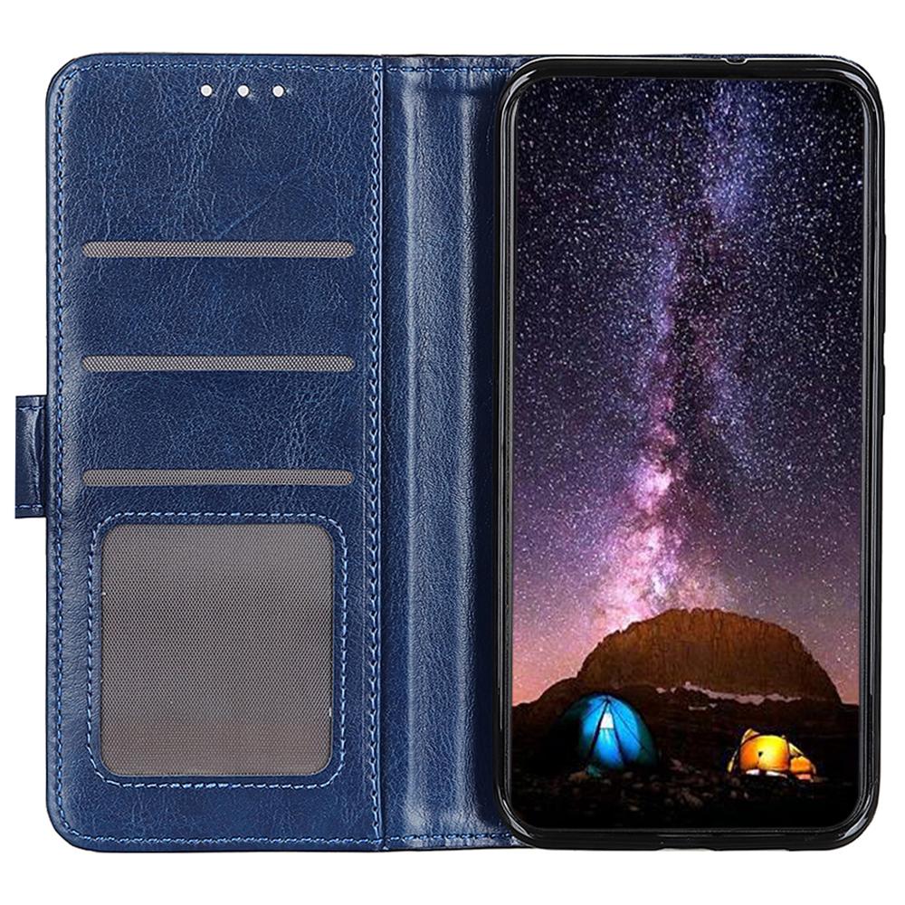 Для Motorola Moto G75 5G чехол Crazy Horse Texture PU кожаный чехол-подставка для телефона