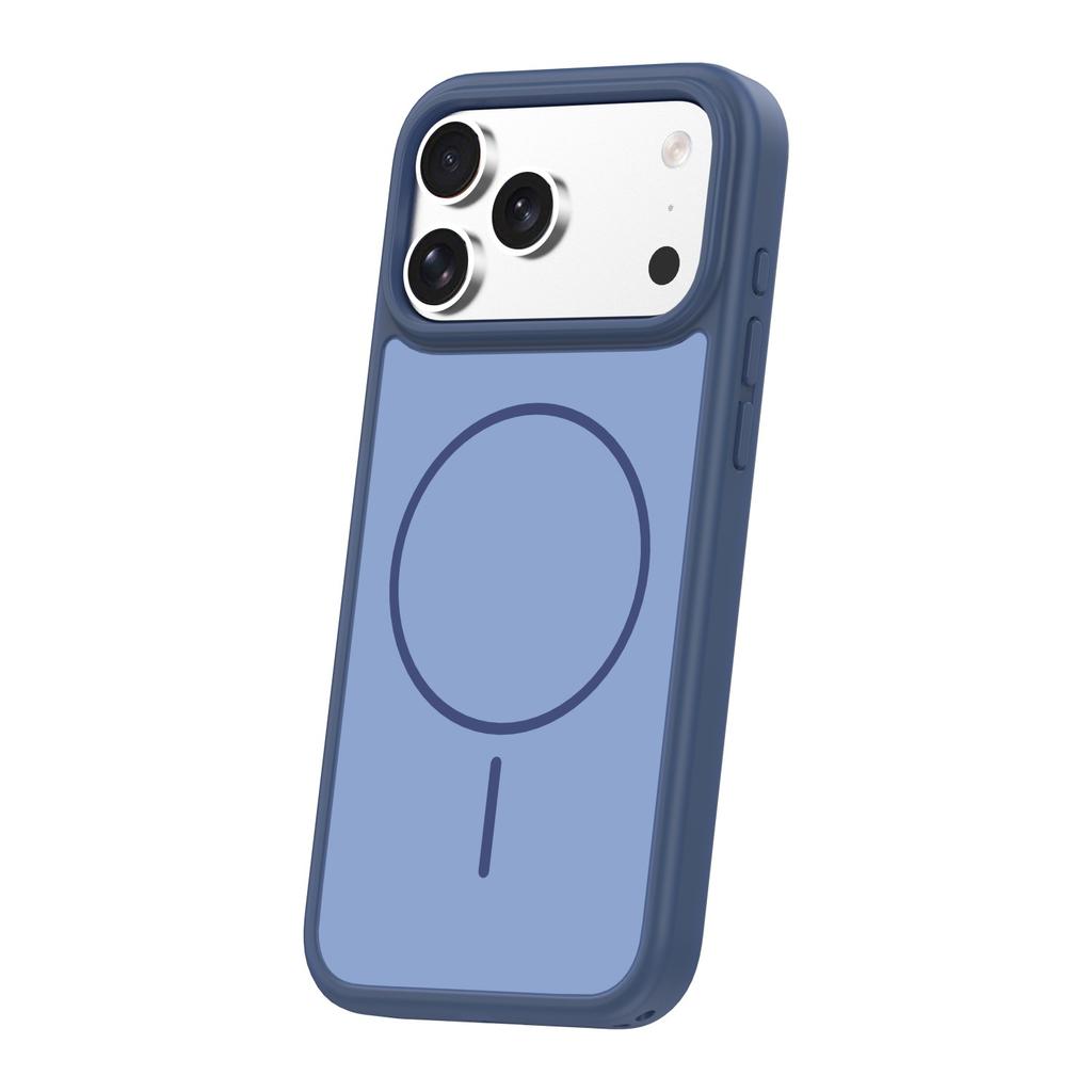 Nakładka Frame Thin Mag Do Iphone 17 Pro 6,3" Ciemnoniebieska