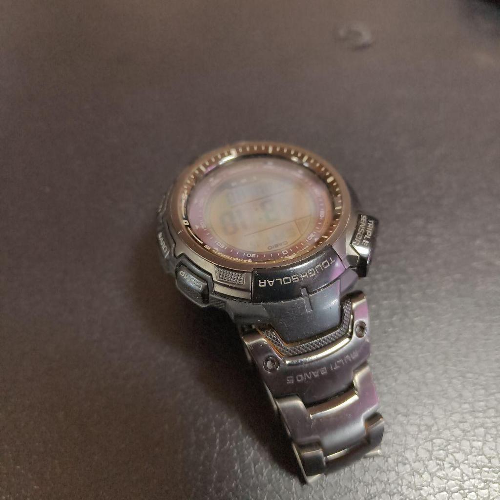 Б/у Мужские часы CASIO PROTREK Titanium