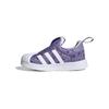 Originals Superstar 360 Comfortable Casual Low-Top Walking Shoes Baby Shoes Purple White FZ5608