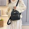 Школьная сумка модная ПУ дорожная маленький рюкзак хранение корейская версия женский темперамент заклепка маленький рюкзак тренд маленький рюкзак
