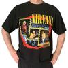 Винтажная футболка Nirvana Grunge Rock 90-х Унисекс