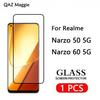 1 шт. для Realme Narzo 60 5G стекло полностью изогнутая защитная пленка для экрана закаленное стекло для Realme Narzo 50 5G пленка