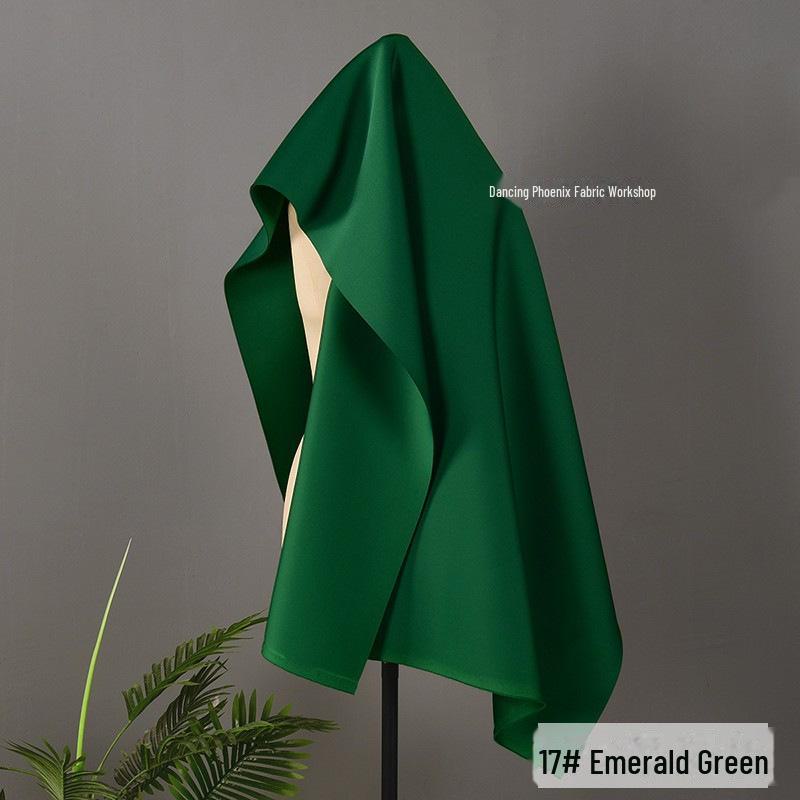 320 г утолщенного шелкового хлопкового трикотажного полотна для эластичного силуэта