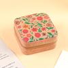 Ретро Портативная Пробковая Шкатулка для Ювелирных Изделий для Серёг, Колец и Ожерелий