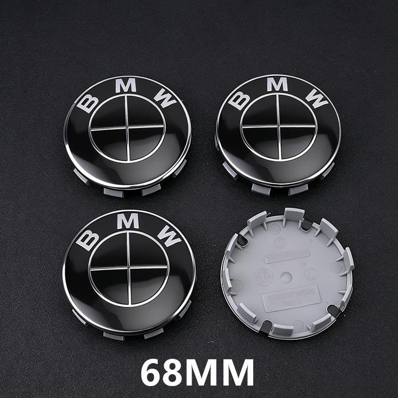 DECW8 4Pcs For Bmw 50th Anniversary E36 F20 E46 E39 E38 E90 E60 E87 E34 E53 X3 X5 X6 M2 Floating 68mm 56MM Car Wheel Hub Center Cap