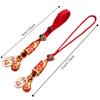 Enamel Lucky Keychain Gourd Key Chain Strap Personality Koi Carp Car Keys Charms  Decoration