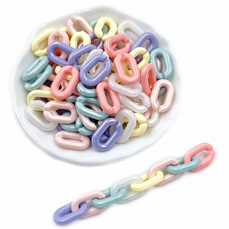 High Quality Chain Beads 200Pcs Macaron Jewelry Making For Accessories Handmade DIY DIY Findings