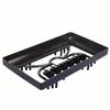 Universal Double Din Dashboard Mounting Frame Trim Kit 7 To 9 Inch Auto Stereo Headunit Car Radio Fascia Face Plate